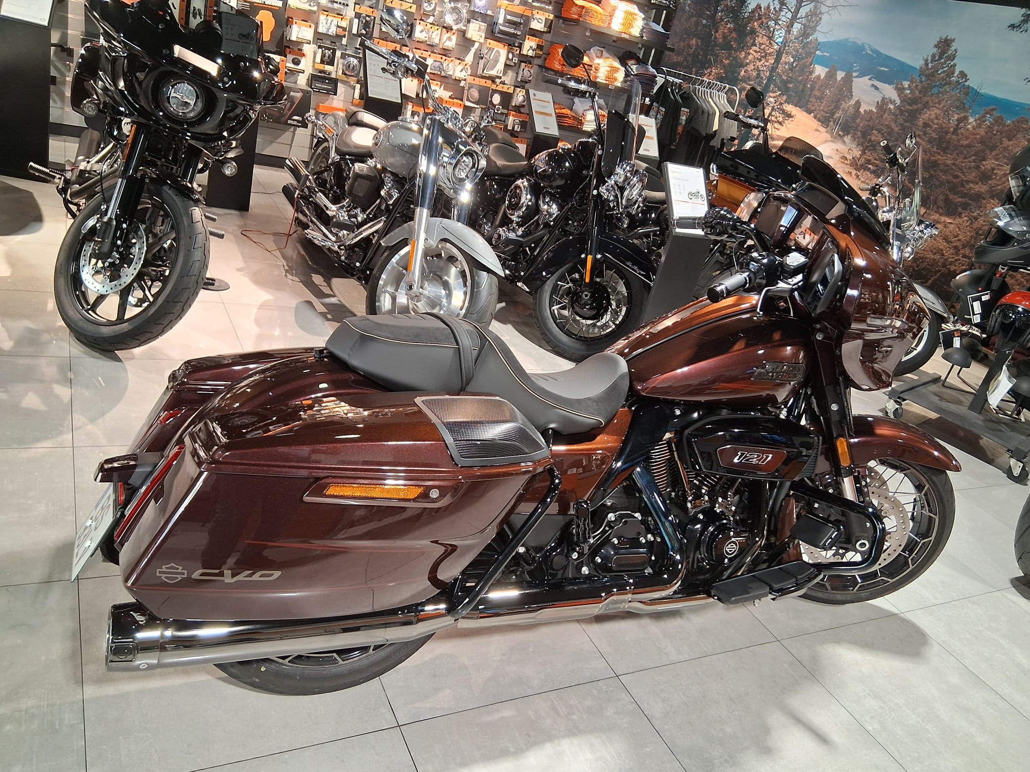 Street Glide CVO | Ano: 2025 | kms: 2.230 | Preço: 49.000€